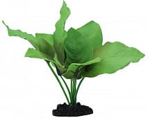 Искусственное шелковое растение Prime Анубиас Бартера, 20 см
