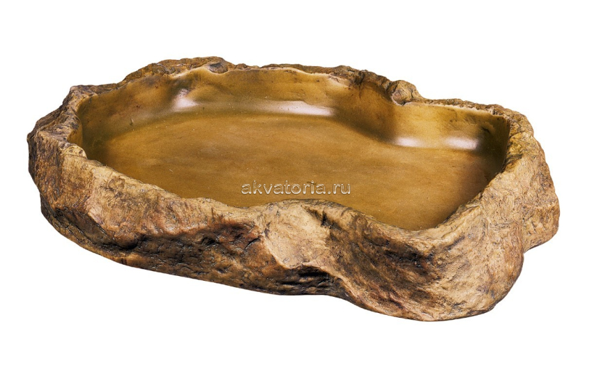 Кормушка-камень экстра-большая Hagen ExoTerra Feeding Dish для террариума 
