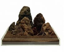 Камень UDECO "Коричневая лава", 1 кг