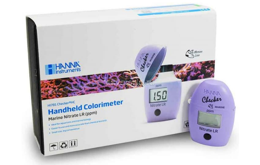 Колориметр на нитраты Hanna instruments Saltwater Aquarium Nitrate Colorimeter