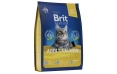 Корм для взрослых кошек Brit Premium Cat Adult Salmon, лосось, 2 кг