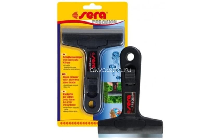 Скребок с лезвием Sera Glass Cleaner