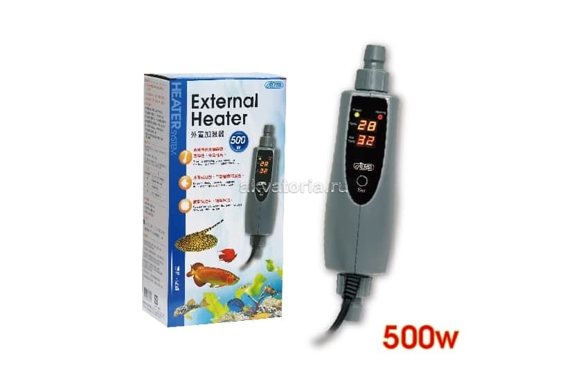 Нагреватель проточный внешний Ista 500 Ватт
