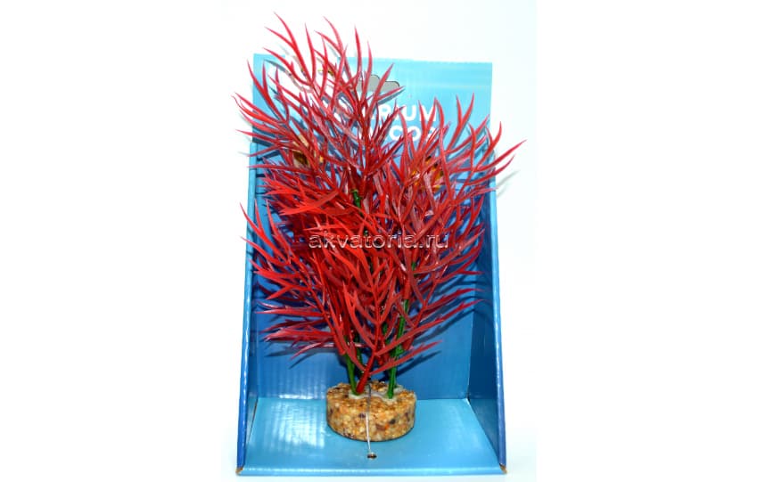 Искусственное растение на подложке Marlin Aquarium "Людвигия", 20 см