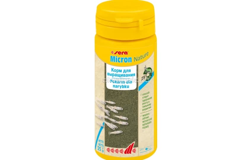 Корм для мальков Sera MICRON, 50 мл