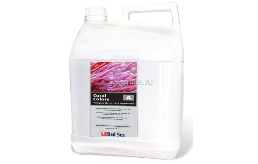 Добавка для усиления розовой пигментации кораллов Red Sea Coral Colors A, 5 л
