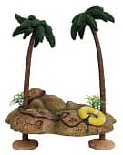 Аквариумная декорация ArtUniq Islet With Palmtrees "Островок с пальмами"