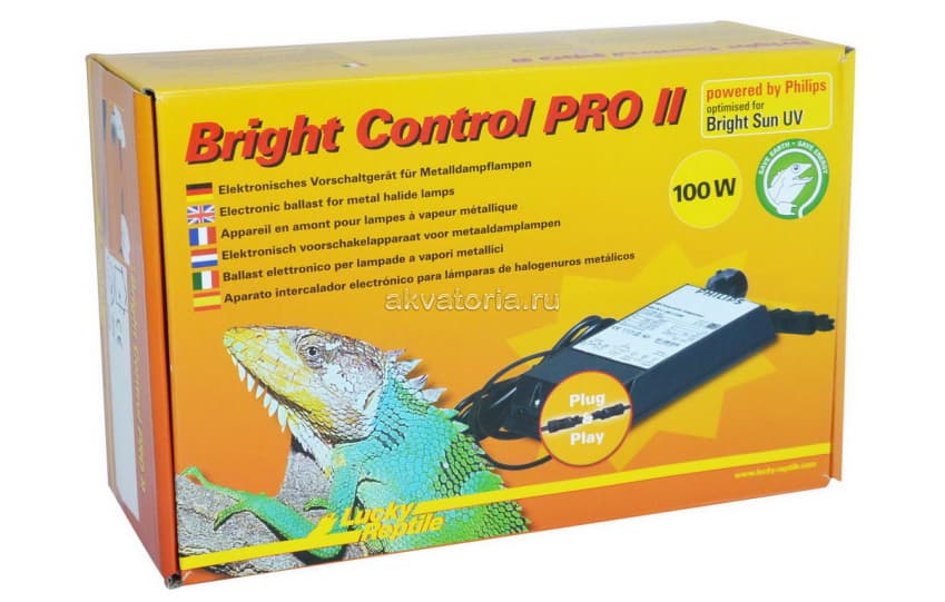 Пускорегулирующее устройство для ламп Lucky Reptile Bright Control PRO II 100 Вт