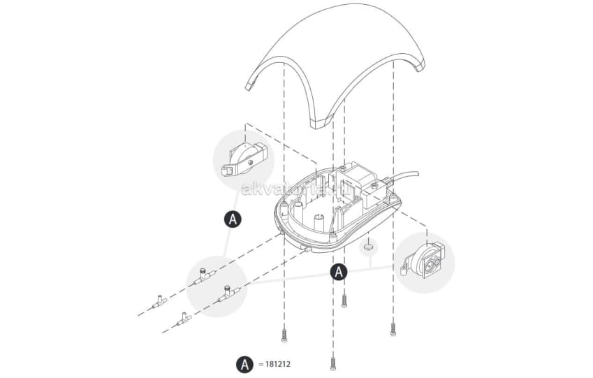 взрыв-схема компрессора Tetra APS 300