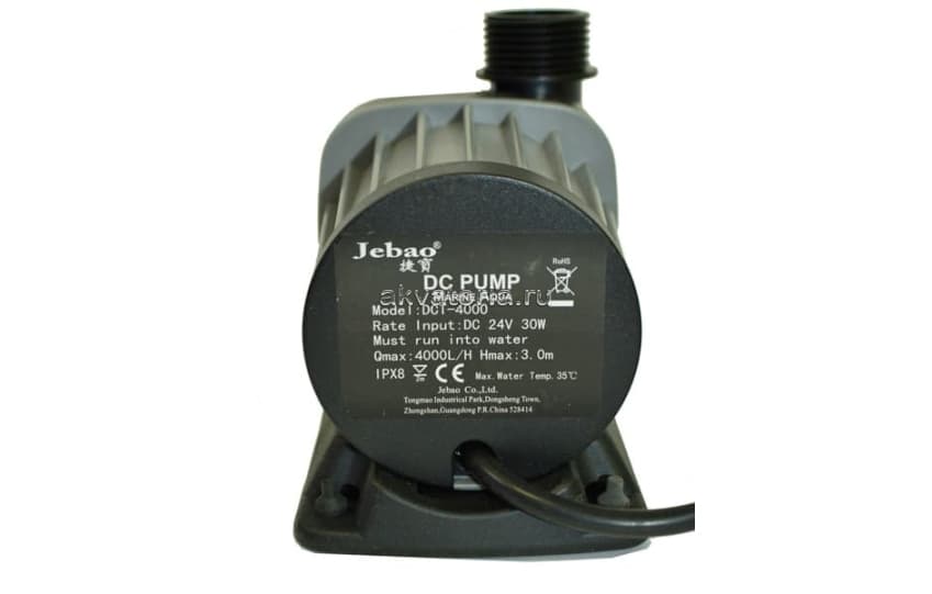 Помпа для скиммеров с игольчатым ротором Jebao DCT-4000NW