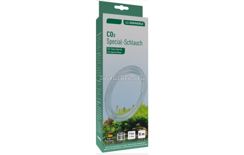 Шланг для систем CO2 Dennerle Special, прозрачный, 5 м