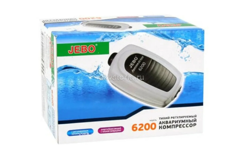 Аквариумный компрессор Jebo 6200