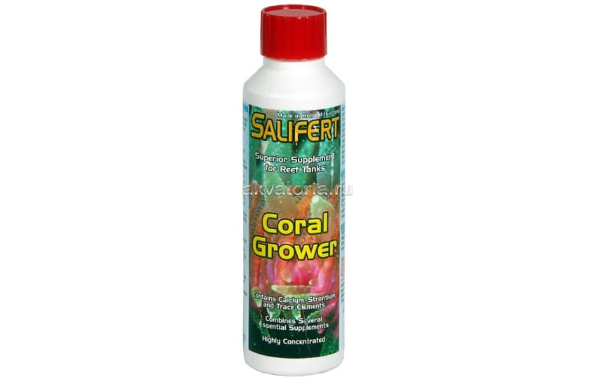 Добавка кальций, стронций, микроэлементы Salifert Coral Grower, 250 мл