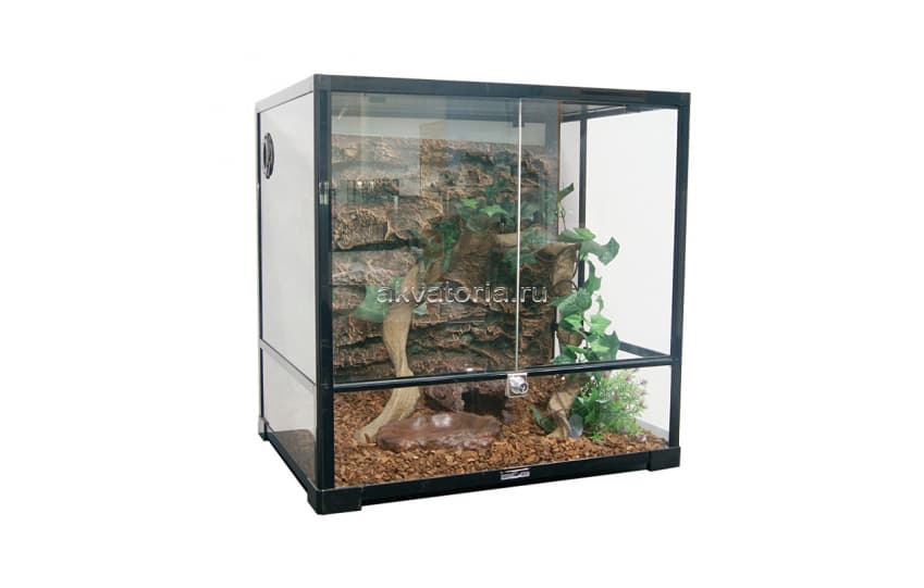 Террариум сборный Repti-Zoo 0111RK, распашные дверцы, 60×45×60 см