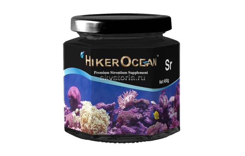 Добавка для увеличения стронция Hiker Ocean Strontium Supplement, 450 г