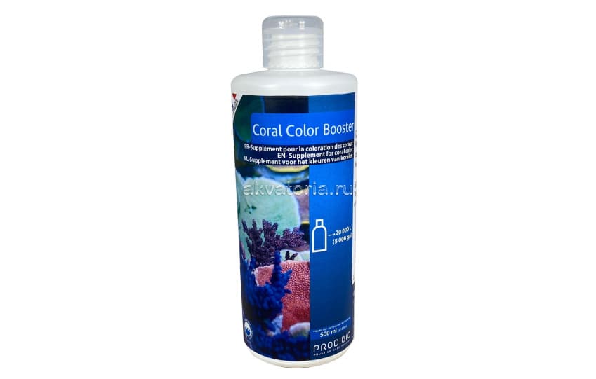 Добавка для улучшения цвета кораллов Prodibio Coral Color Booster, 500 мл