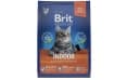 Корм для кошек домашнего содержания Brit Premium Cat Indoor, курица, 2 кг