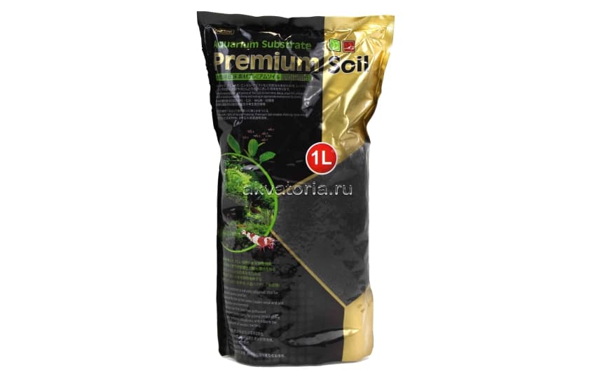 Грунт для аквариумных растений и креветок Ista Premium Soil, гранулы 3,5 мм, 1 л