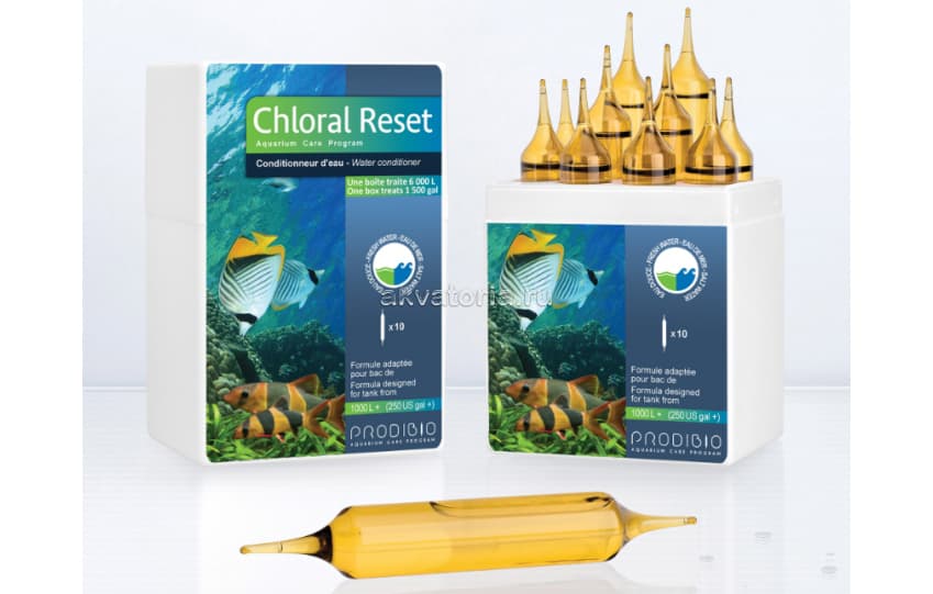 Кондиционер для воды Prodibio Chloral Reset Pro, 10 ампул
