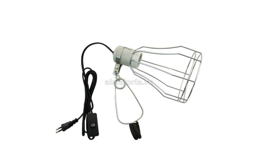 Навесной светильник с зажимом Repti-Zoo RL08 для ламп до 200 Вт