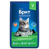 Сухой корм с курицей д/стерилизованных кошек 