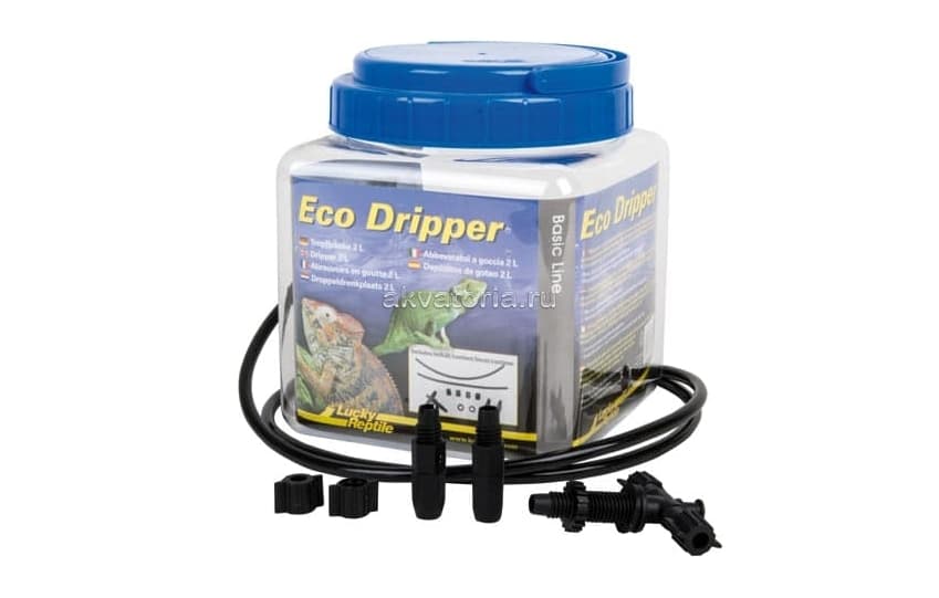 Поилка капельная Lucky Reptile Eco Dripper, 2л