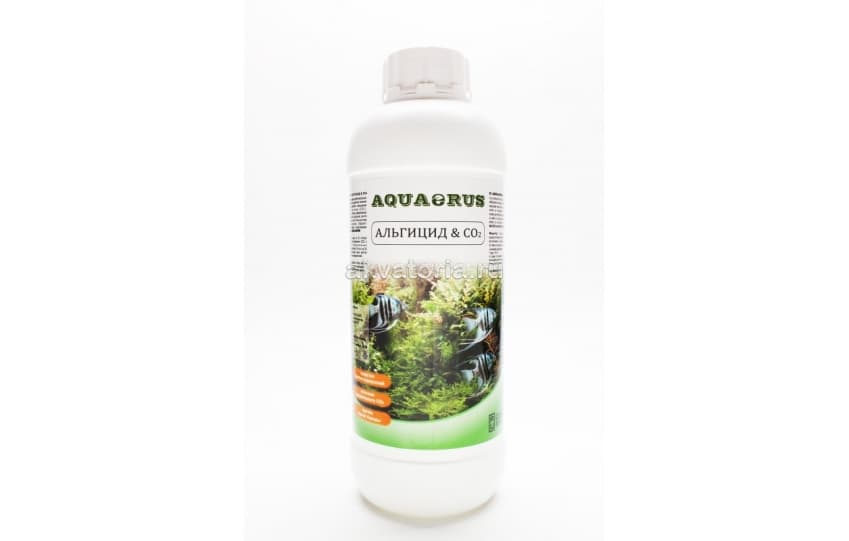 Средство против водорослей AQUAERUS  Альгицид & СО2, 1 л