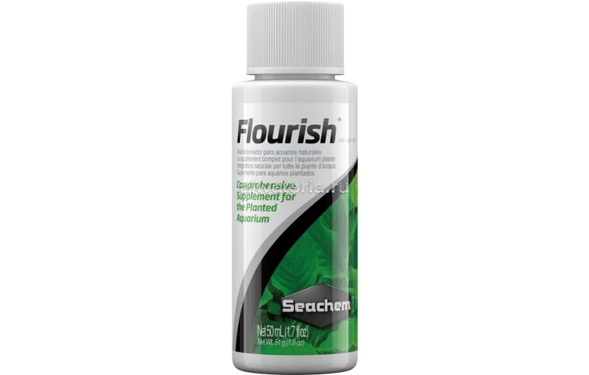 Добавка микроэлементов Seachem Flourish, 50 мл