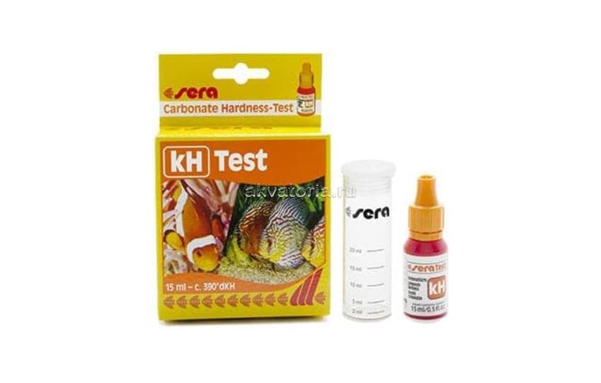 Тест на на карбонатную жесткость Sera  kH-Test