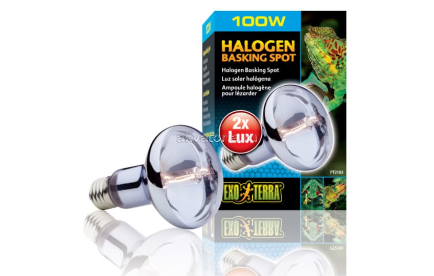 Террариумная греющая лампа Hagen Exo Terra Halogen Basking Spot (PT2183), 100 Вт