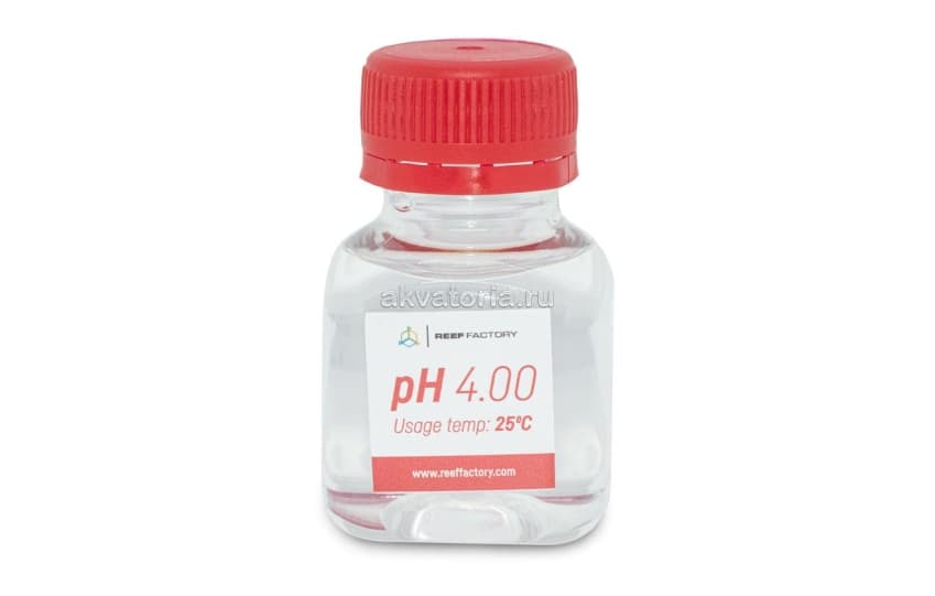 Калибровочная жидкость Reef Factory Ph 4 calibration liquid, 50 мл