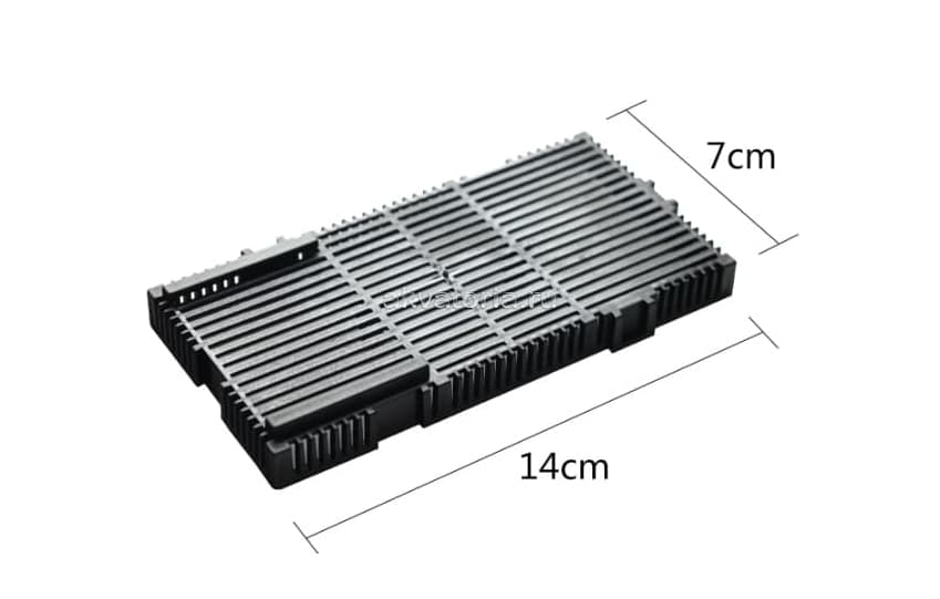 Внутренний аквариумный фильтр Hailea UF-24P, фальшдно, 85×30 см