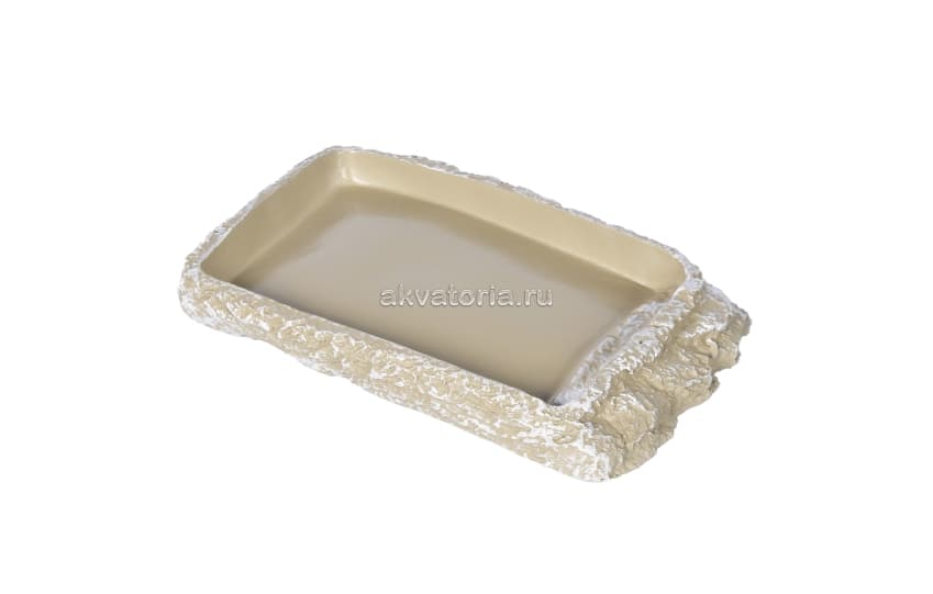 Миска Nomoy Pet квадратная жёлтая, 16×10х2 см