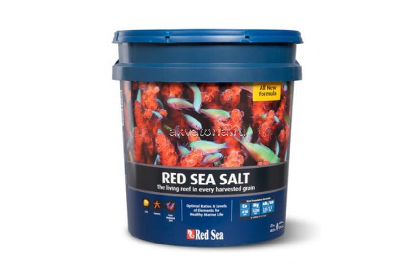 Морская аквариумная соль Red Sea Salt, 22 кг