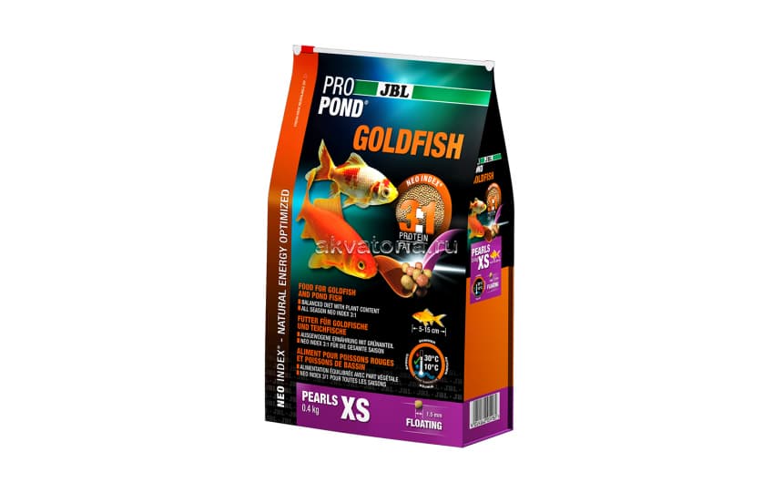 Корм для золотых рыб JBL ProPond Goldfish XS, 400 г