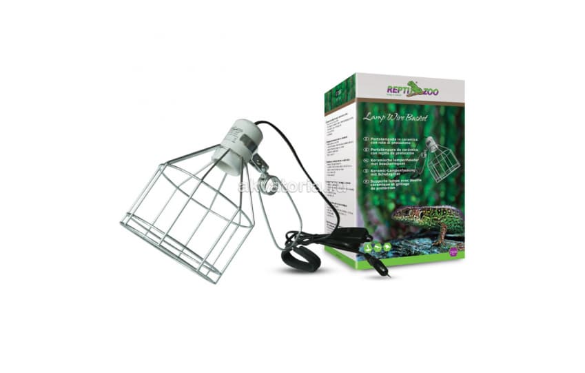 Навесной светильник с зажимом Repti-Zoo RL08 для ламп до 200 Вт