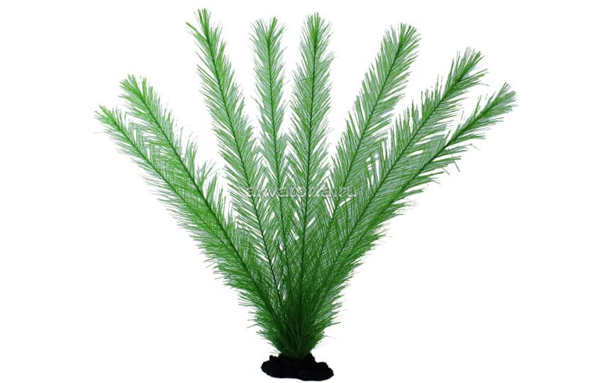 Искусственное шелковое растение Prime Перистолистник зелёный, 40 см