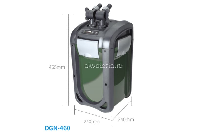 Внешний аквариумный фильтр Boyu DGN-460 + UV
