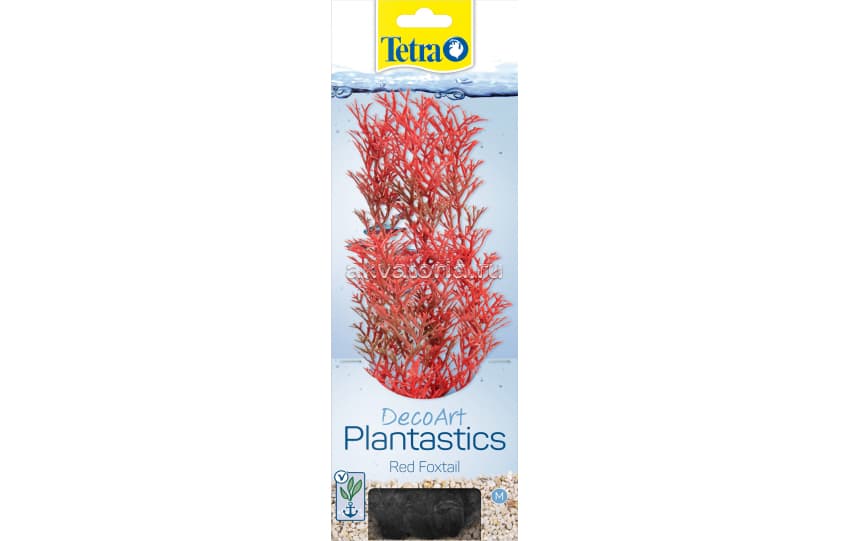 Искусственное растение Tetra DecoArt Foxtail Red (перистолистник красный) 23 см