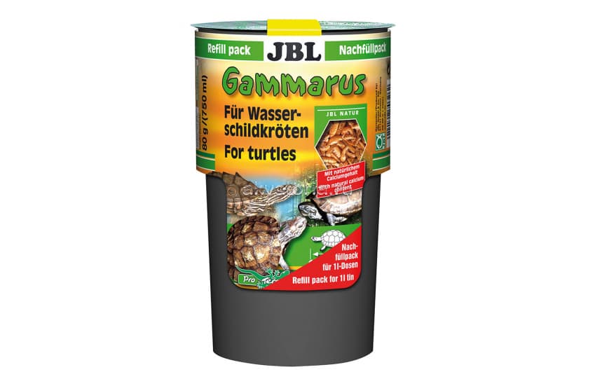 Корм для водных черепах JBL Gammarus Refill, 750 мл
