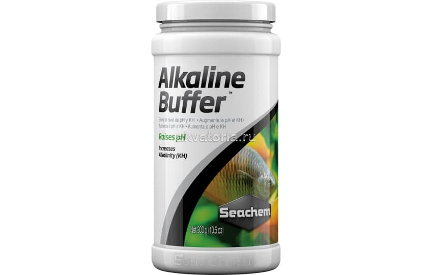 Кондиционер для повышения pH и KH Seachem Alkaline Buffer, 300 г