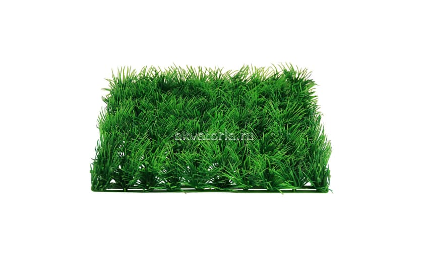 Искусственное растение Laguna Коврик с травой, зелёный, 250×250×30 см