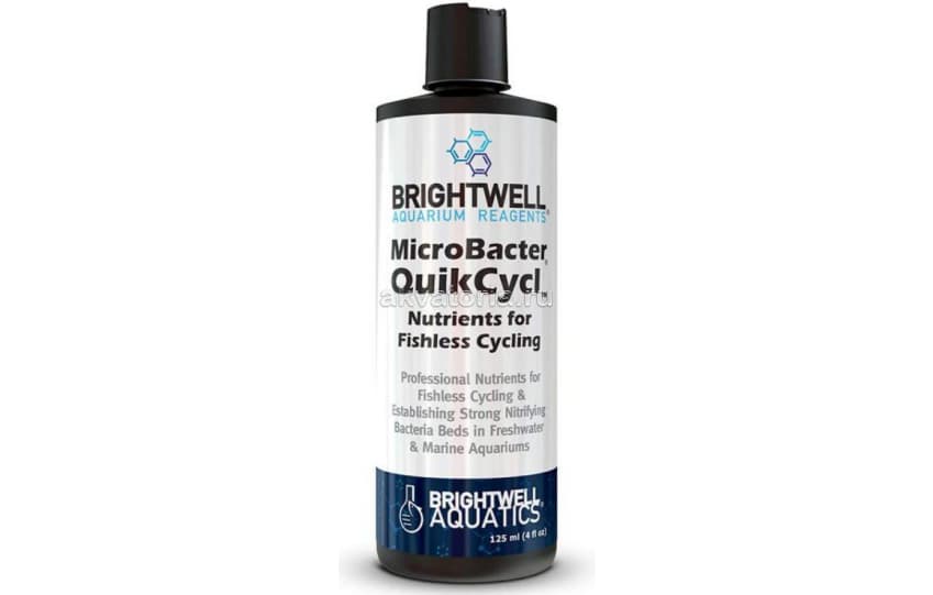 Питательные вещества для бактерий Brightwell Aquatics MicroBacter QuikCycl, 125 мл