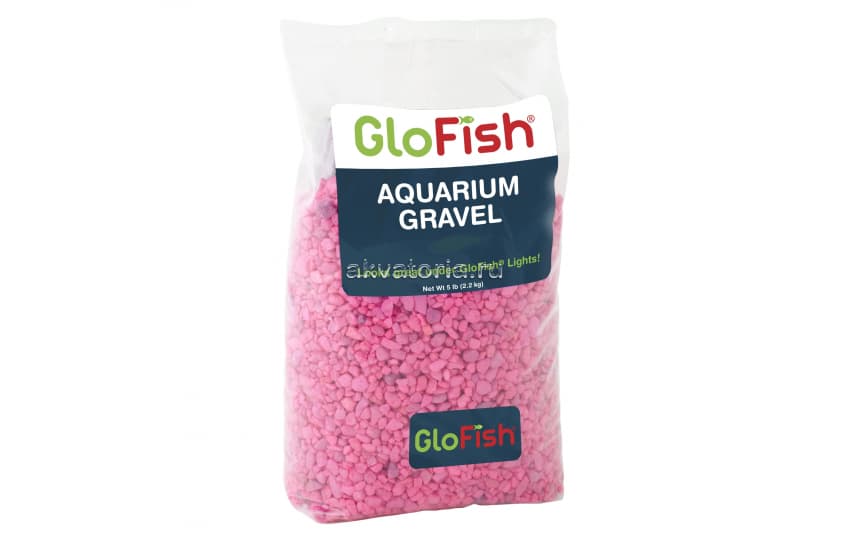Грунт GLOFISH с флуоресцентным GLO-эффектом, розовый, 2,26 кг