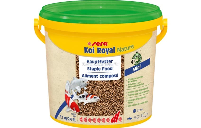 Корм для прудовых рыб Sera Koi ROYAL ST mini, 1,1 кг