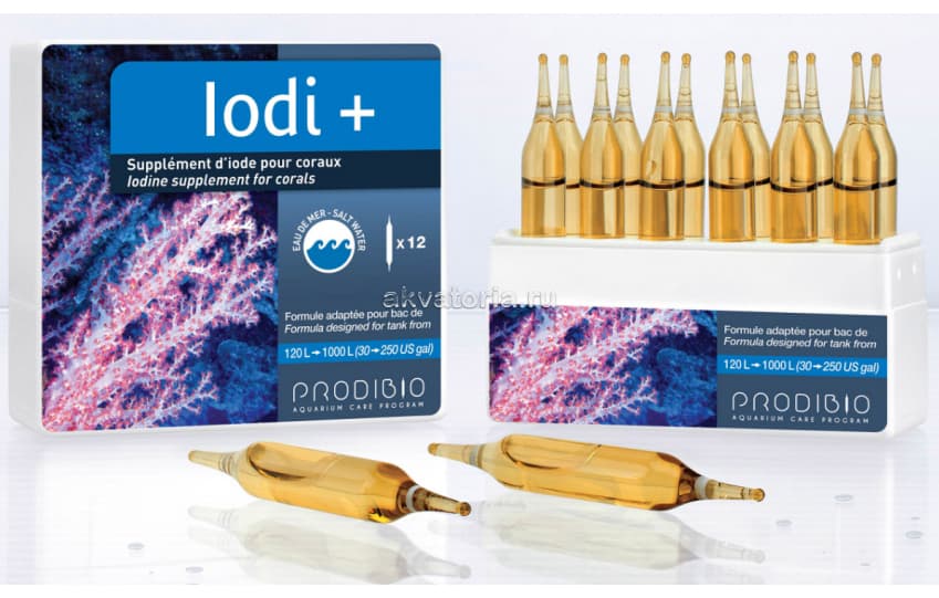 Средство для повышения уровня йода Prodibio Iodi+, 12 ампул