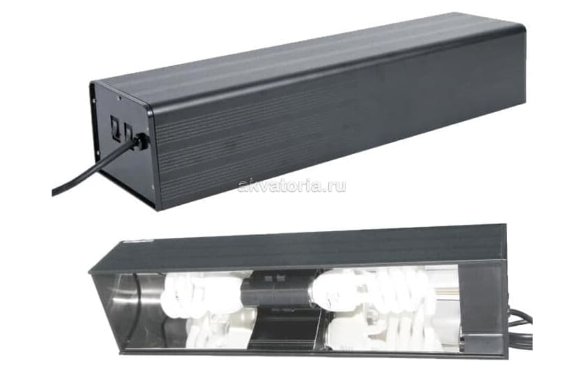 Светильник Repti-Zoo для ламп Compact 18AT, 45,8×12×9 см