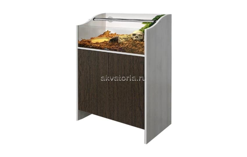 Террариум Биодизайн Turt-House Terra 70, 70×40×116 см, белёный дуб/венге