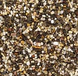 Грунт Биодизайн Галька морская, бело-чёрно-коричневая, 2-10 мм, 5 кг