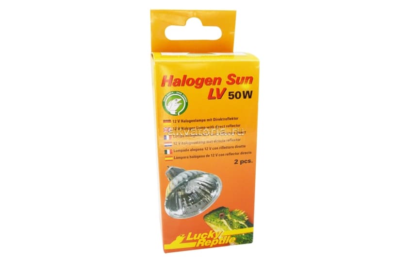 Галогенная лампа Lucky Reptile Halogen Sun LV, 50 Вт, 2 шт